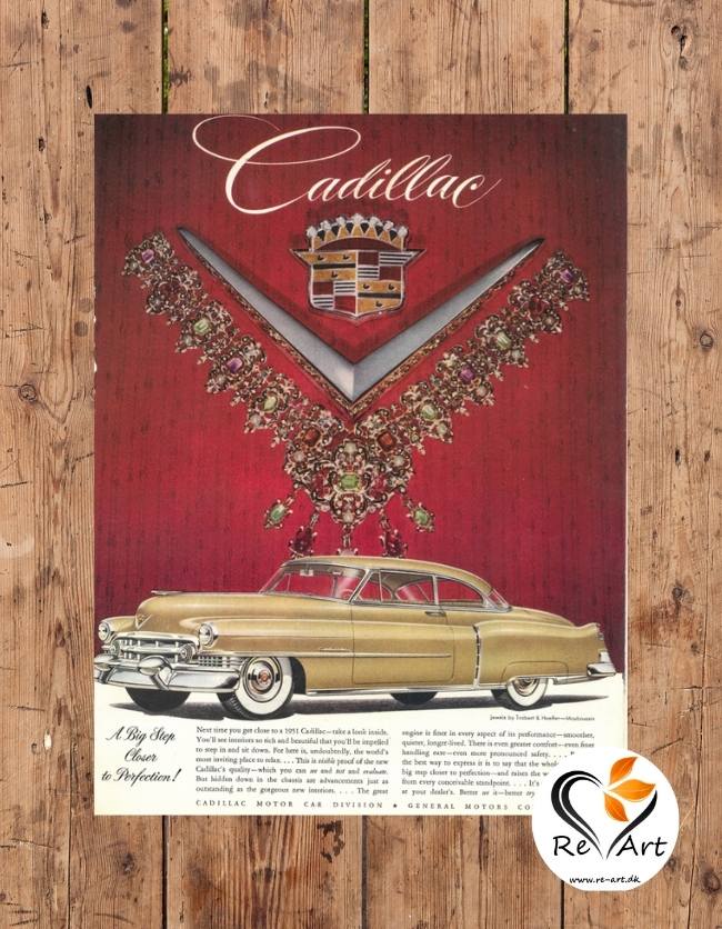 Cadillac reklame 1951