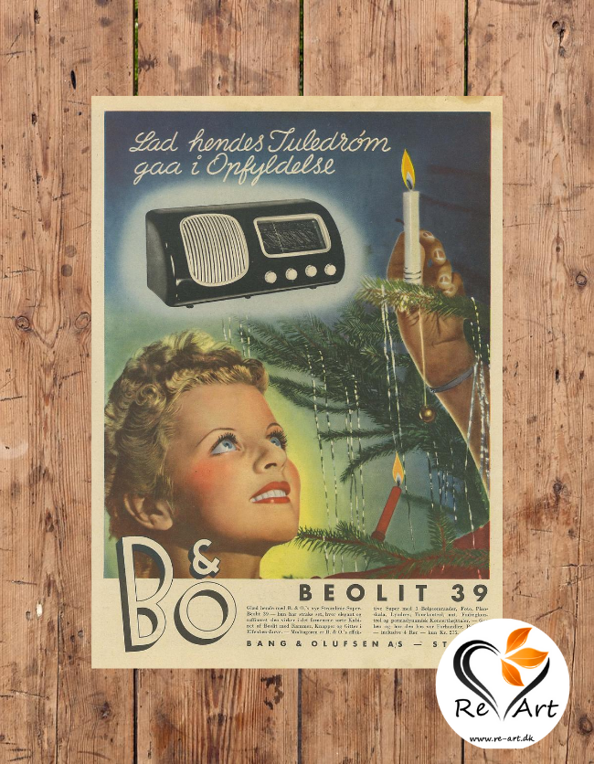 B&O Radioreklame - Originale plakat