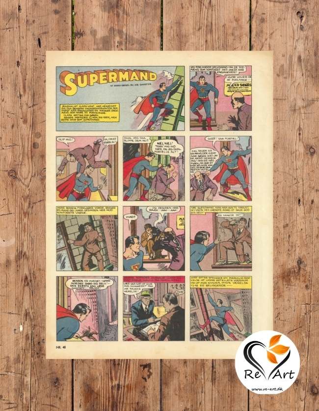 Superman Tegneserie - Original
