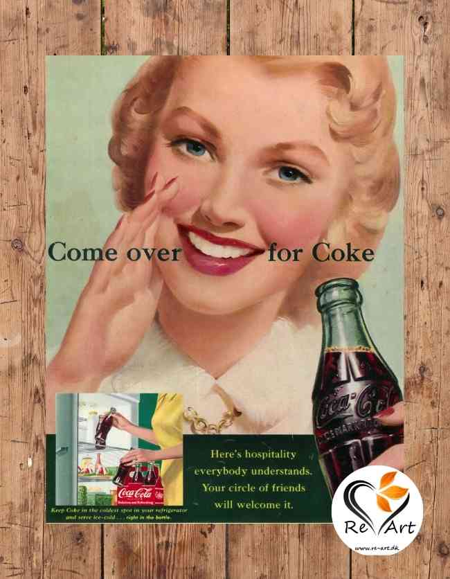 Coca Cola - Original Reklameplakat