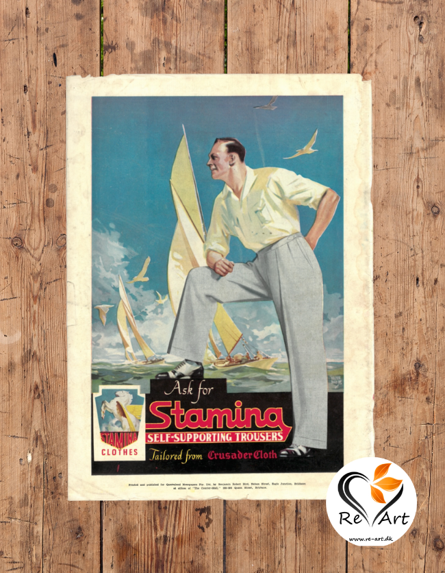 Stamina Trousers - Original Reklame