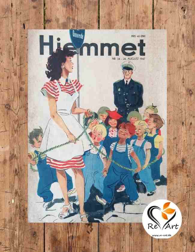 26. august 1947 Hjemmet | Original Forside Plakat