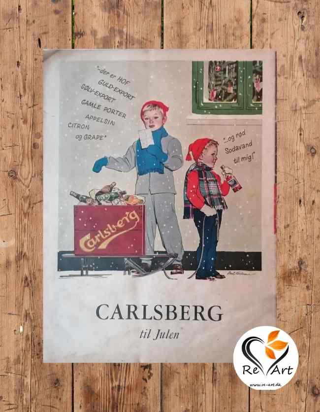 Carlsberg reklame plakat