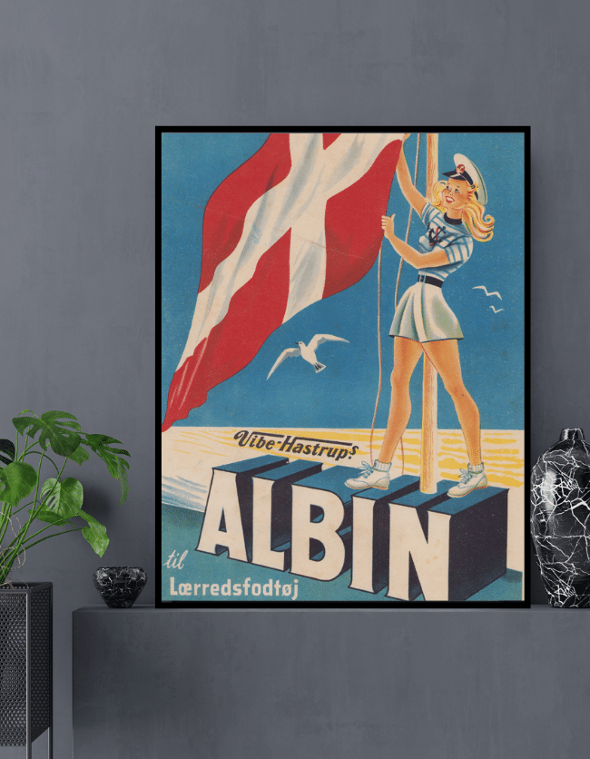 Albin - Reklameplakat
