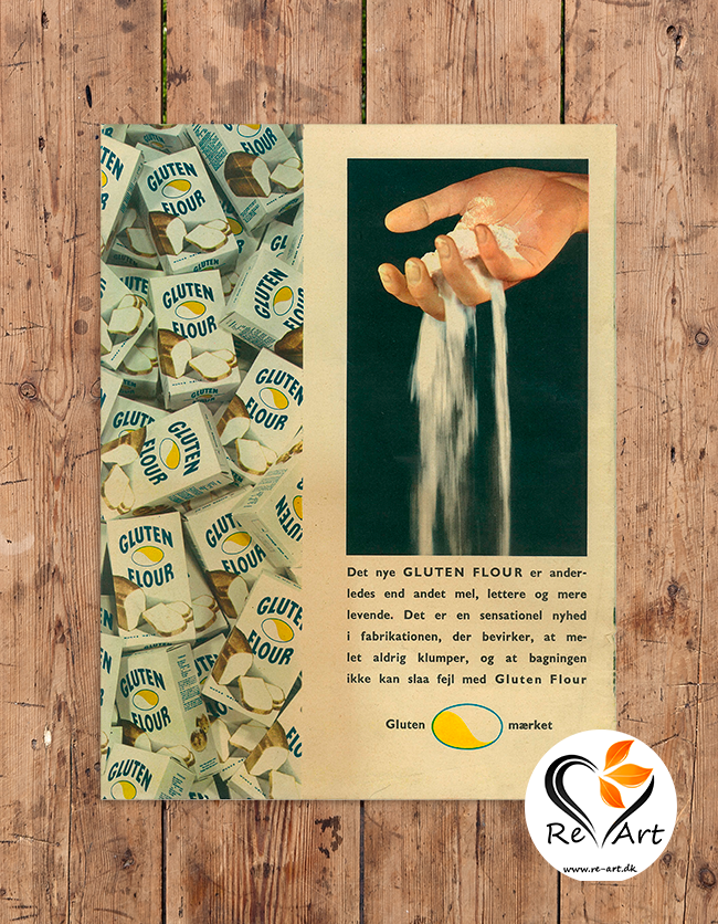Gluten Flour (original reklame) - re-art