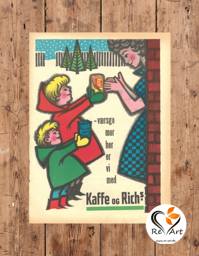 Kaffe og Richs Værsgo - Original Plakat