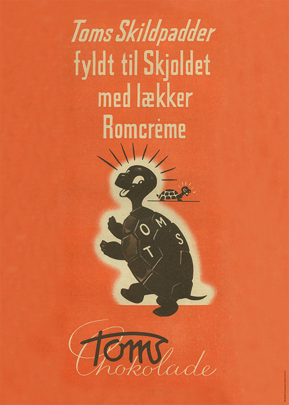 Vintage - Toms Chokolade Skildpadde |Re-ART.DK