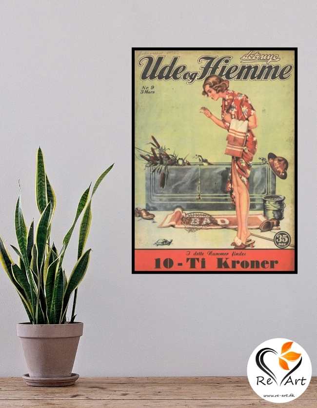 Bløde Onset tvetydig Plakater til badeværelset - Retro og Vintage plakater | WWW.RE-ART.DK