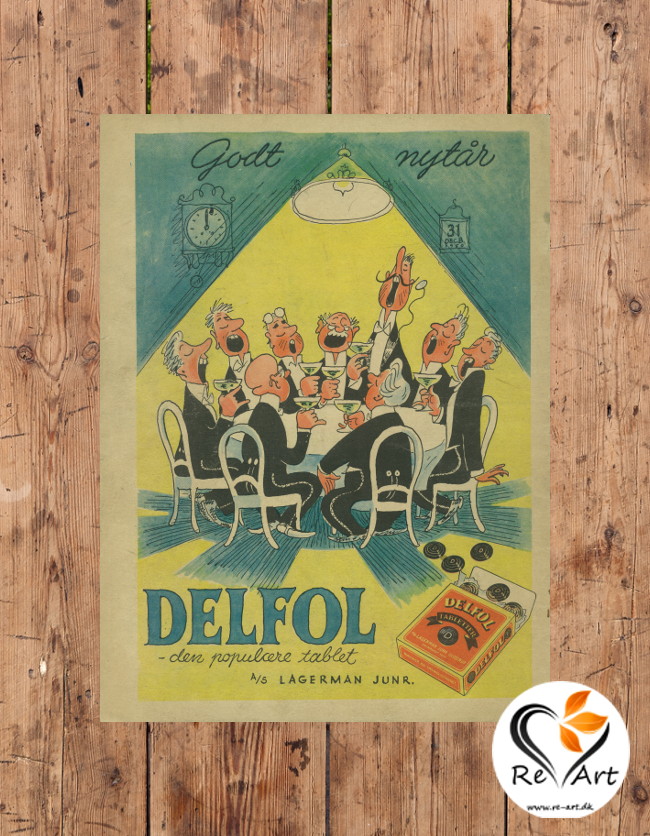 Delfol - den populære tablet (Delfol, 1950) - re-art