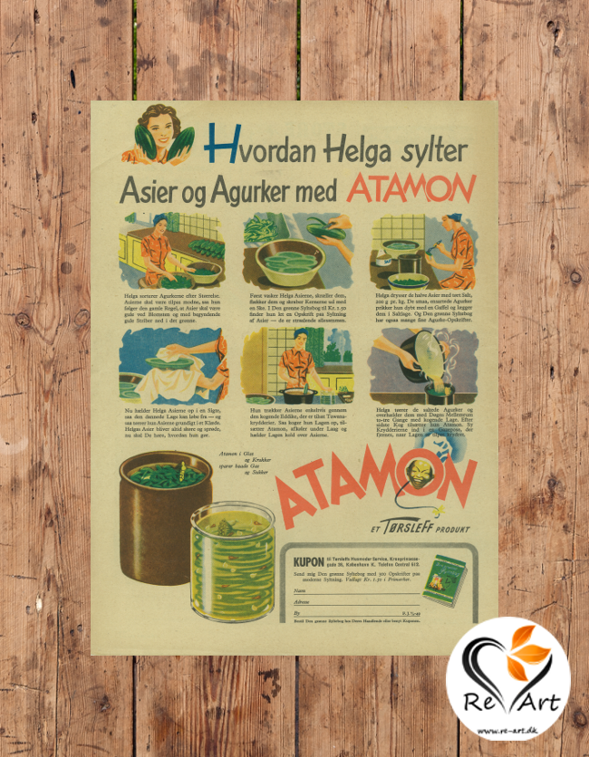 Hvordan Helga sylter Asier og Agurker med ATAMON (ATAMON, 40'erne) - re-art